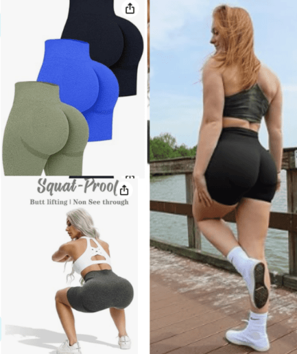 Lifting Yoga Shorts Trio